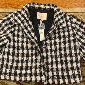 NWT Hutch plaid blazer